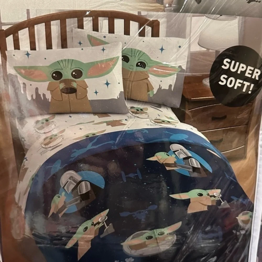 Star Wars the Mandalorian Twin Comforter